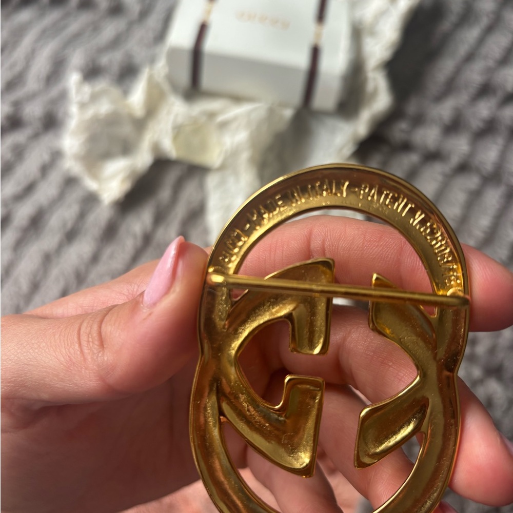 Gucci Gold Double G Belt Buckle - Picture 5 of 5